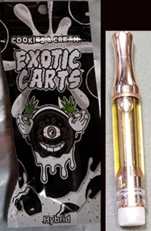 exotic carts cookies and cream